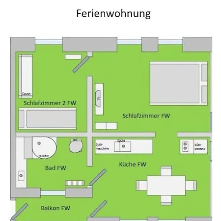 Neu ! Moderne Im Denkmal Mit Smarttv Laucha (Thuringia)